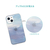 AKAN iPhone 13用ソフトクリアケース PINK pastel AK20984I13-イメージ5