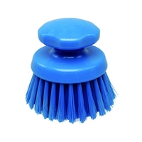 バーテック バーキュートプラス ハンドブラシ丸型 ハード青 BCP-RHSB5B FC653JD-2018468