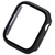 エレコム Apple Watch Series 7(45mm)用フルカバーケース プレミアムガラス 高透明/硬度10H/指紋防止/飛散防止設計/傷・汚れ防止 ブラック AW-21AFCGBK-イメージ1