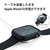 エレコム Apple Watch Series 7(45mm)用フルカバーケース プレミアムガラス 高透明/硬度10H/指紋防止/飛散防止設計/傷・汚れ防止 ブラック AW-21AFCGBK-イメージ7