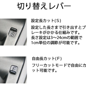 エスコ テープディスペンサー(長さ調節機能付) FCJ807M-EA944N-71-イメージ2