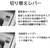 エスコ テープディスペンサー(長さ調節機能付) FCJ807M-EA944N-71-イメージ2