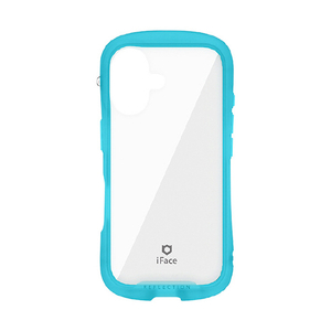 Hamee iPhone 16用強化ガラスクリアケース IFACE REFLECTION NEO クリアブルー 41-979853 Hamee iPhone 16用強化ガラスクリアケース IFACE REFLECTION NEO クリアブルー 41-979853