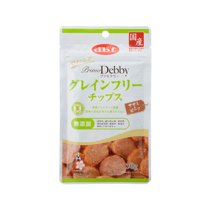 デビフペット プリモデビィ グレインフリーチップス ササミ&ビーフ 30g FCJ179U-イメージ1