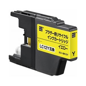 エコリカ リサイクルインク ECI-BR12Y エコリカ リサイクルインク ECI-BR12Y