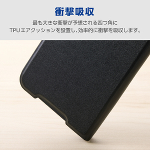 エレコム arrows We3用 ハイブリッドケース フラップ付 極限 MAGKEEP ブラック PM-F261MAGFPKBK-イメージ5