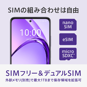 OPPO SIMフリースマートフォン OPPO A3 5G ブラック CPH2639BK-イメージ2