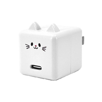 ラスタバナナ Type-C 1ポート AC充電器 5V/1．5A モバにゃー ちびーず もちち RACC1A02MCC