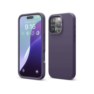 elago iPhone16Pro用シリコンケｰス ディープパープル EL_IPRCSSCS3_DP-イメージ2