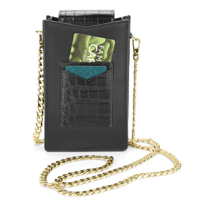Cellularline MiniBag ショルダーバッグ カード収納 ブラック MINIBAGJOYK-イメージ2