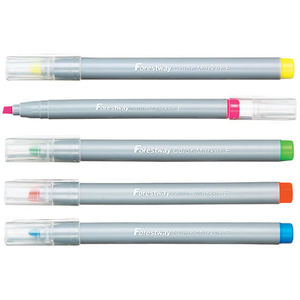 Forestway 蛍光マーカーエコノミー 5色×各2本 F838821-FRW631535-イメージ2