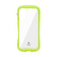 Ｈａｍｅｅ iPhone 16用強化ガラスクリアケース IFACE REFLECTION NEO クリアイエロー 41-979860