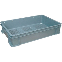 K-2 パン箱 中型 グレー FCL0627-070493002