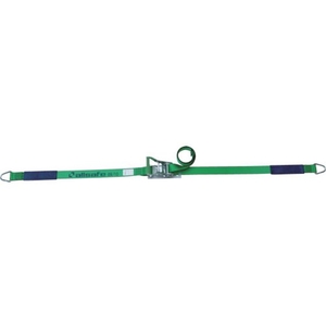 オールセーフ allsafe/ラッシングベルト ラチェット式デルタリング仕様 軽荷重 FC665HY-7635010-イメージ1