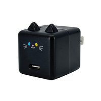 ラスタバナナ Type-C 1ポート AC充電器 5V/1．5A モバにゃー ちびーず ごま RACC1A02GOM