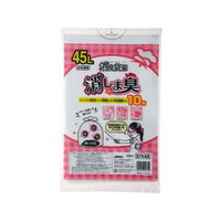 ジャパックス 消しま臭 消臭袋 45L 白半透明 10枚 FCE001S-STK45