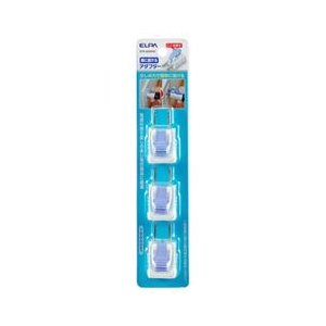 エルパ 楽に抜けるアダプター(3個入) ホワイト RTP-303B(W)-イメージ1