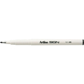 シヤチハタ アートラインサイン水性1.0 黒 1本 F857789-K-210ｸﾛ