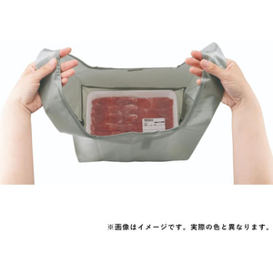 サーモス THERMOS エコバッグ 23L マチ付き 大容量 ミントブルー FCJ049P-REX-0231 MBL-イメージ2