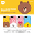 LINE FRIENDS iPhone 11用ケース DUAL GUALD Full Face SALLY KCJ-DFX004-イメージ3
