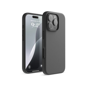 elago iPhone16Pro用シリコンケｰス ブラック EL_IPRCSSCS3_BK-イメージ1