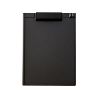 リヒトラブ ALCLEA 抗菌クリップボード ブラック FCA5209-A7940-24