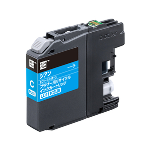エコリカ ブラザー用リサイクルインクカートリッジLC111C F925358-ECI-BR111C-イメージ2