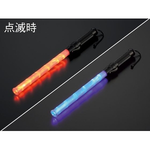 日本緑十字社 緑十字/LED合図灯青・赤 LED6個使用 発光部340 赤→青540634 FC758GU-7511779-イメージ2