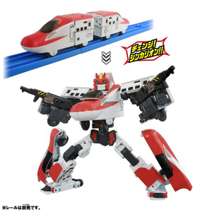 タカラトミー プラレール シンカリオン チェンジ ザ ワールド SGX02 シンカリオン E6こまち レッド SGX02ｼﾝｶﾘｵﾝE6ｺﾏﾁ-イメージ1