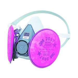 3M 取替式防じんマスク 6000 FC176WC-3739716-イメージ1