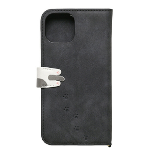 NATURAL design iPhone 15/14/13用手帳型ケース New Cocotte ブラック IP23-61-COT08-イメージ2