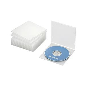 エレコム Blu-ray/DVD/CDケース(スリム/PP/1枚収納) 10パック CCD-JPCS10シリーズ クリア CCD-JPCS10CR エレコム Blu-ray/DVD/CDケース(スリム/PP/1枚収納) 10パック CCD-JPCS10シリーズ クリア CCD-JPCS10CR