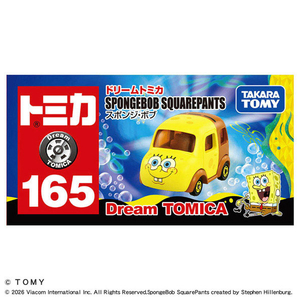 タカラトミー ドリームトミカ No．165 スポンジ・ボブ スポンジ・ボブ DﾄﾐｶNO165ｽﾎﾟﾝｼﾞﾎﾞﾌﾞ-イメージ3