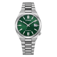 シチズン メカニカル TSUYOSA 37mm シチズンコレクション ダークグリーン NJ0200-50X