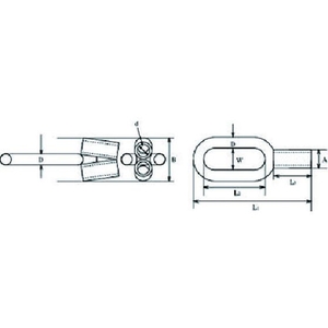 トラスコ中山 ワイヤーコースリング ステンレス製 全長65mm FC181FB-2081096-イメージ3