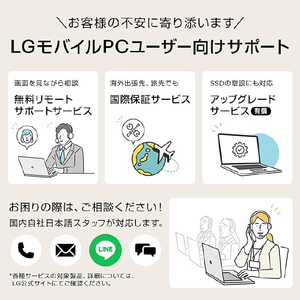 LG Electronics Japan ノートパソコン LG gram 14 オブシディアンブラック 14Z90T-GA52J2-イメージ13
