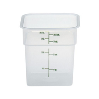 ＣＡＭＢＲＯ Cambro/角型 フードコンテナー本体 4SFSPP ナチュラル FC848LY-8695900