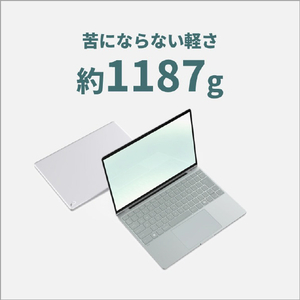 富士通 ノートパソコン FMV Note C ミストグリーン FMVCZSK1MA-イメージ6