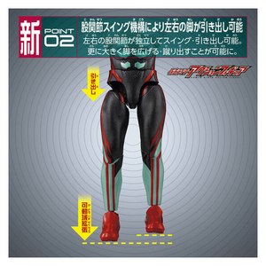 バンダイ 仮面ライダーアクションフィギュア 仮面ライダーゼッツ テクノロムストリーム KRAFKRｾﾞﾂﾂﾃｸﾉﾛﾑｽﾄﾘ-ﾑ-イメージ6