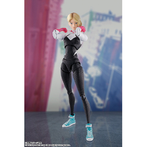 バンダイスピリッツ S．H．Figuarts  スパイダーグウェン(スパイダーマン：アクロス・ザ・スパイダーバース) SHFｽﾊﾟｲﾀﾞ-ｸﾞｳｴﾝ-イメージ9