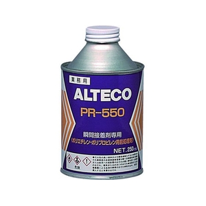 アルテコ 瞬間接着剤用 前処理剤 PR550 250ml(PP・PE用) 淡黄色透明12 FC518FT-8552859-イメージ1
