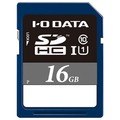 I・Oデータ UHS-I UHS スピードクラス1対応SDカード(16GB) SDH-UT16GR