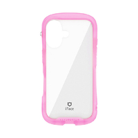 Ｈａｍｅｅ iPhone 16用強化ガラスクリアケース IFACE REFLECTION NEO クリアピンク 41-979884