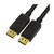 アイネックス DisplayPort 1．2対応ケーブル 1m ブラック AMC-DP1210-イメージ1