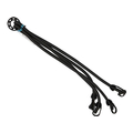 三友産業 クロスバンジー 丸ゴム 黒 #10mm×90cm FC60645-HR-2922