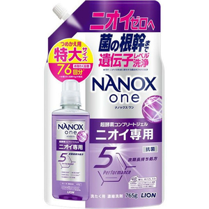 ライオン NANOX one ニオイ専用 つめかえ用 特大765g×12個 FCE406K-イメージ2