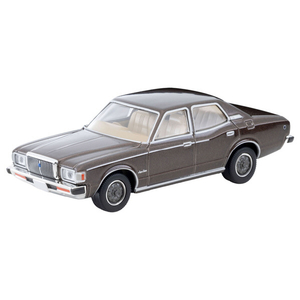 トミーテック トミカリミテッドヴィンテージ NEO LV-N83c トヨタ クラウン 4ドア ピラードハードトップ 2000 スーパーサルーン エクストラ (茶) 78年式 LVN83Cｸﾗｳﾝｽ-ﾊﾟ-ｻﾙ-ﾝEXﾁﾔ-イメージ1