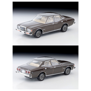 トミーテック トミカリミテッドヴィンテージ NEO LV-N83c トヨタ クラウン 4ドア ピラードハードトップ 2000 スーパーサルーン エクストラ (茶) 78年式 LVN83Cｸﾗｳﾝｽ-ﾊﾟ-ｻﾙ-ﾝEXﾁﾔ-イメージ2