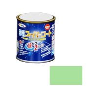 アサヒペン 水性スーパーコート 1／12L パステルグリーン FC575NV