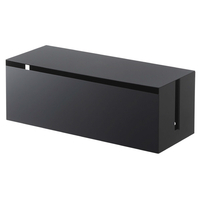 山崎実業 テレビ裏ケーブルボックス スマート ブラック ﾃﾚﾋﾞｳﾗｹ-ﾌﾞﾙﾎﾞﾂｸｽｽﾏ-ﾄBK